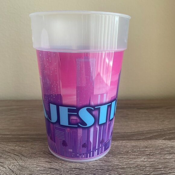 NEW LIV GOLF MAJESTICS GC Golf Pint Cup Plastic Miami Vice Retro Shot Poulter - Picture 2 of 5